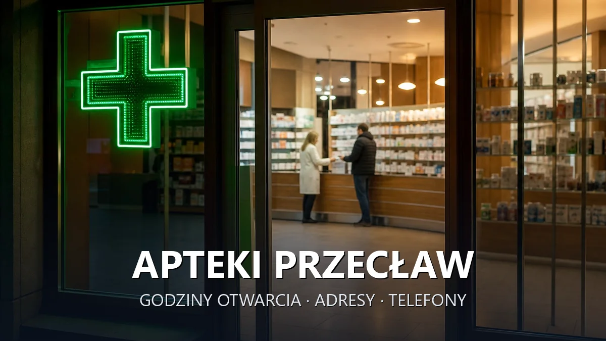 Apteki Przecław, powiat mielecki - adresy, telefony, godziny otwarcia