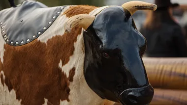Mechaniczny byk przyciągnął tłumy. Piknik Country zakończył wakacyjny cykl