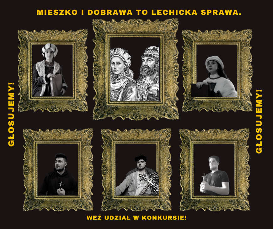 Powiat Mielec: Uczniowie ZST jako Mieszko i Dobrawa