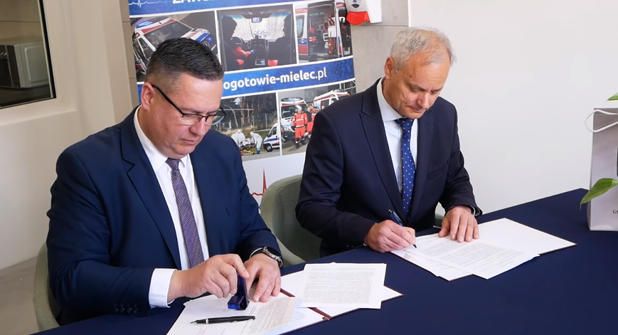 Powiat Mielec: Podstacja pogotowia otwarta w Zaklikowie