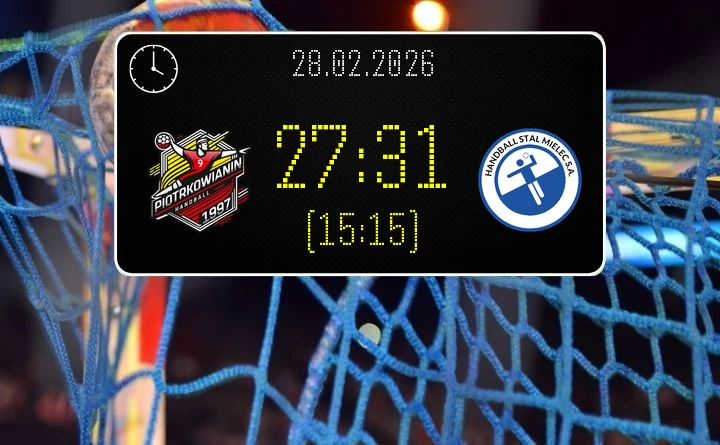 [PIŁKA RĘCZNA] Piotrkowianin Piotrków Trybunalski – Handball Stal Mielec 27:31 – ORLEN Superliga, kolejka 21