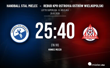 [PIŁKA RĘCZNA] Handball Stal Mielec – Rebud KPR Ostrovia Ostrów Wielkopolski 25:40. Bolesna druga połowa w LOTTO Superlidze
