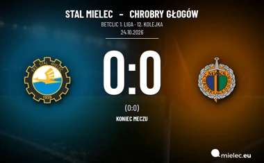 [PIŁKA NOŻNA] Betclic 1. liga: Stal Mielec – Chrobry Głogów 0:0. Pierwsze czyste konto mielczan
