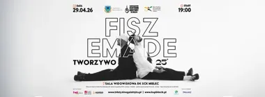 Grafika promocyjna wydarzenia Fisz Emade Tworzywo w Mielcu – koncert w Samorządowym Centrum Kultury