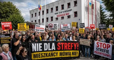 Grafika promocyjna wydarzenia Pikieta Obywatelska – Plan Ogólny w Mielcu. Mieszkańcy bronią terenów zielonych w Rzochowie