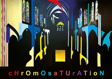 Grafika promocyjna wydarzenia Wystawa Józefa Jana Krużla „Chromosaturation” w Mielcu