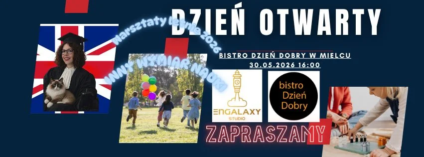 Grafika promocyjna wydarzenia Warsztaty Letnie z Kotem Terapeutą 2026 w Mielcu – dzień otwarty 30 maja