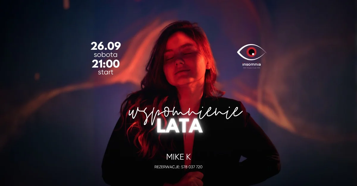 Grafika promocyjna wydarzenia Wspomnienie lata | Insomnia w Mielcu