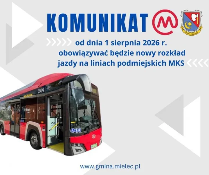 MKS ogranicza część kursów podmiejskich. Zmiany obejmą sześć linii