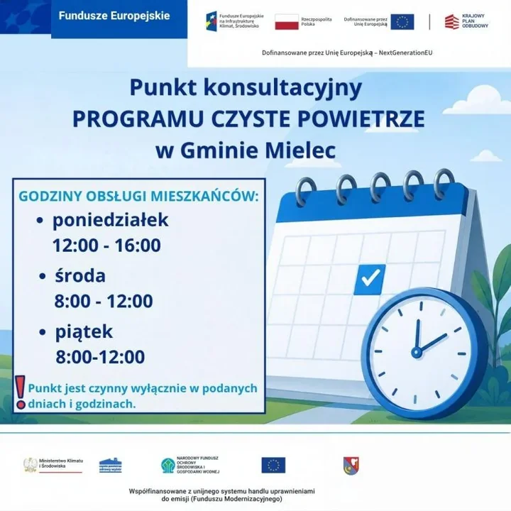 Mieszkańcy gminy Mielec mogą uzyskać pomoc przy dotacjach