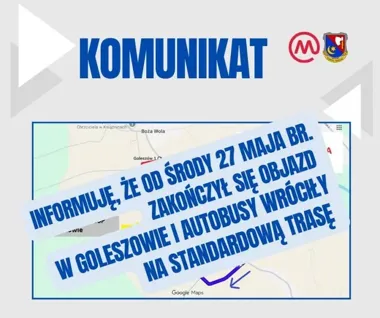 Autobusy wróciły na stałą trasę w Goleszowie. Koniec z objazdami