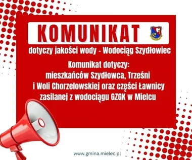 Bakterie coli w wodzie. Sanepid wydał zalecenia dla kilku miejscowości
