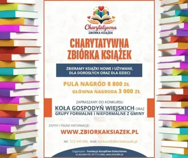 Książki dla dzieci i stypendia. W gminie Mielec rusza charytatywny konkurs