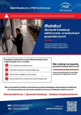 Stare instalacje w gospodarstwach mogą prowadzić do groźnych awarii