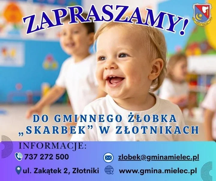 Żłobek w Złotnikach ma 51 miejsc. Przyjmuje dzieci od 20. tygodnia życia