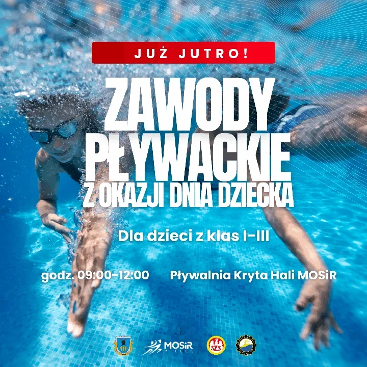 Młodzi pływacy zawojują basen - MOSiR zaprasza na dziecięce zawody