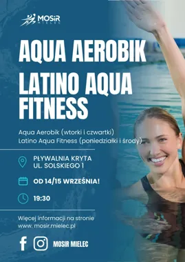 Po wakacjach wraca ruch w wodzie - Mielec zaprasza na aqua fitness