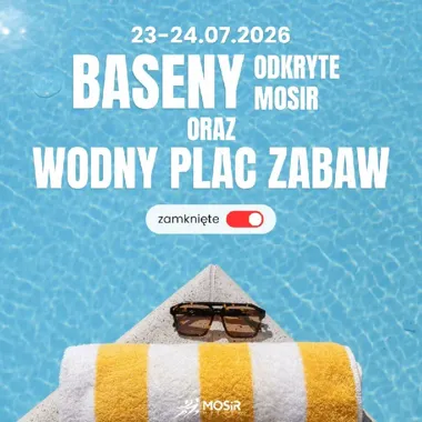 Mieleckie baseny robią przerwę - te dwa dni trzeba zaplanować inaczej