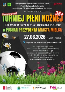 Działkowcy na murawie - Mielec szykuje turniej z pucharem prezydenta