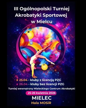 Akrobatyka wraca do Mielca - dwa dni widowiska w Hali MOSiR