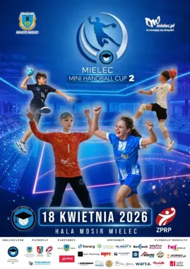Mielec Mini Handball Cup rozgrzeje halę MOSiR i da show najmłodszym
