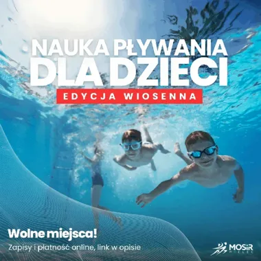 Mielecki MOSiR zostawia jeszcze kilka miejsc na dziecięcą naukę pływania