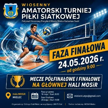 Siatkarski finał w Mielcu - hala MOSiR szykuje mecze o wszystko