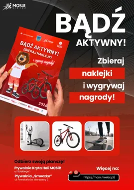 Zbieraj naklejki w Mielcu - odwiedź baseny MOSiR i zgarnij nagrody