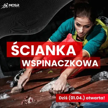 W Mielcu można dziś złapać pion - ścianka MOSiR jest otwarta