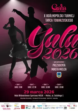 Mielec znów zatańczy w rytmie Gali 2026 - turniej wraca do hali MOSiR