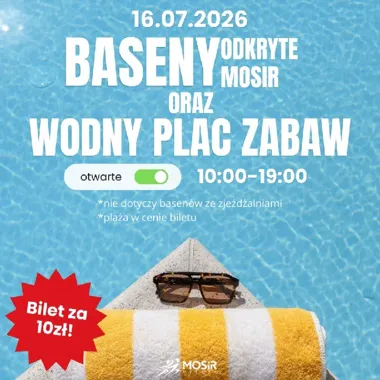 W Mielcu można złapać oddech - Baseny Odkryte MOSiR czekają