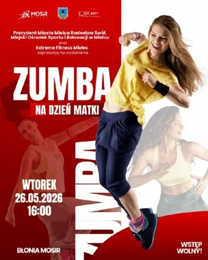 Mielec zatańczy dla mam - bezpłatna zumba na Błoniach MOSiR