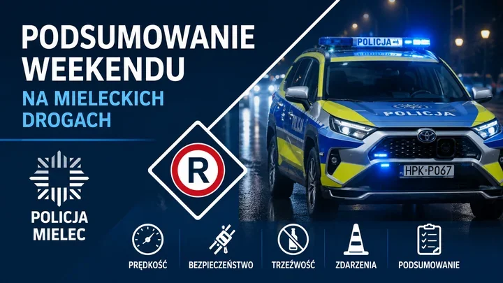 Pięć kolizji i wypadek na drogach Mielca. Policja ujawniła więcej