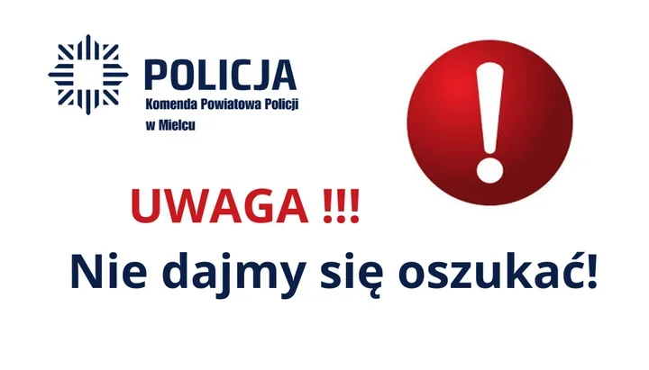 Podszyli się pod numer mieleckiej policjantki - seniorka była o krok od utraty oszczędności