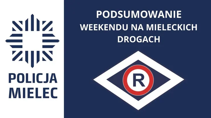 Na mieleckich drogach weekend zakończył się serią kolizji i pijanych kierujących
