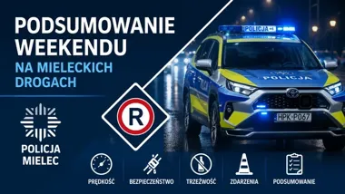 Pięć kolizji i wypadek na drogach Mielca. Policja ujawniła więcej