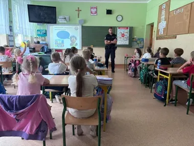 Mielec: najmłodsi uczniowie poznali zasady, które mogą uratować życie