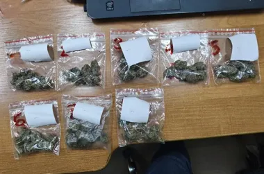 33-letni w Mielcu z ponad 40 g marihuany - policja zatrzymała go natychmiast