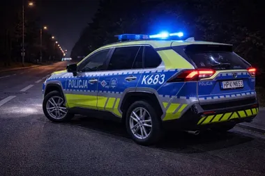 Audi zatrzymane na nocnej trasie - 53-latka miała 2,39 promila