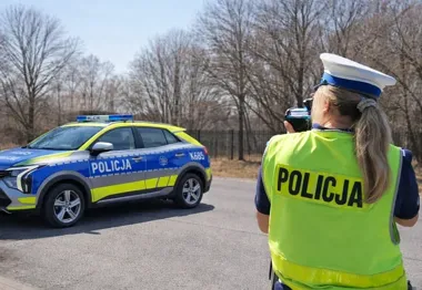 108 km/h w Jaślanach - jeden błąd kosztował 22-latka prawo jazdy