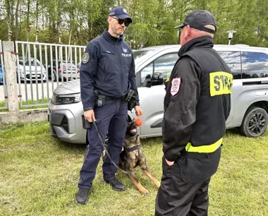 Policyjny radiowóz i Dolar skradły show na rodzinnym festynie w Trześni