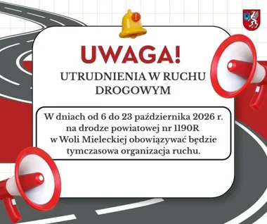 Remont drogi w Woli Mieleckiej. Kierowców czeka ruch wahadłowy