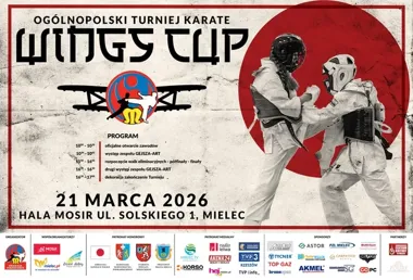 Wings Cup 2026 – ogólnopolski turniej karate z pokazem Taiko i finałami