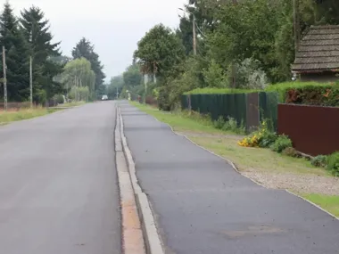 Nowa droga i chodnik w Kliszowie. Zakończono ważną inwestycję