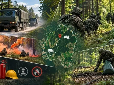 Około 30 żołnierzy pojawi się w Białym Borze. Będą ćwiczyć w lesie