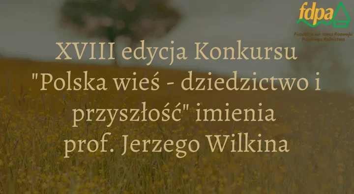 Praca o polskiej wsi może trafić do książki. Konkurs z nagrodą 10 tys. zł