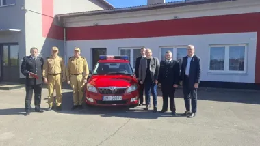 OSP Dobrynin otrzymało lekki samochód operacyjny od PSP – co zyska jednostka?