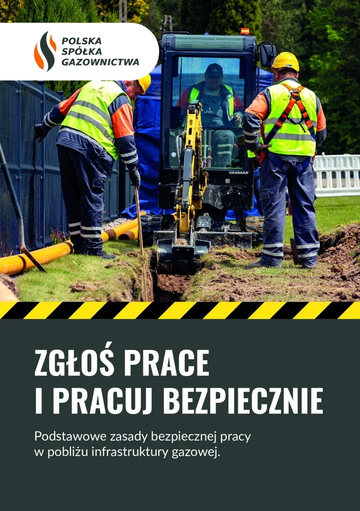 Prace ziemne w Mielcu mogą uszkodzić gazociąg. PSG przypomina zasady