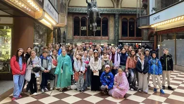 Młodzi tancerze z Mielca i Rzeszowa rozświetlili folklorystyczną Pragę