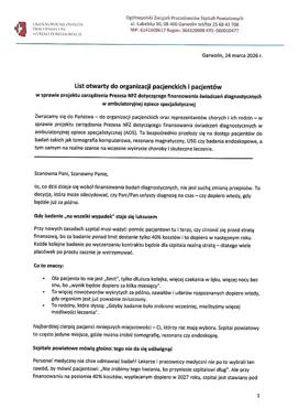 Szpitale powiatowe ostrzegają przed finansową pułapką w diagnostyce NFZ